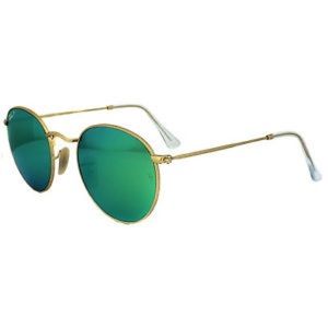 green/blue reflective polarized ray bans 53mm